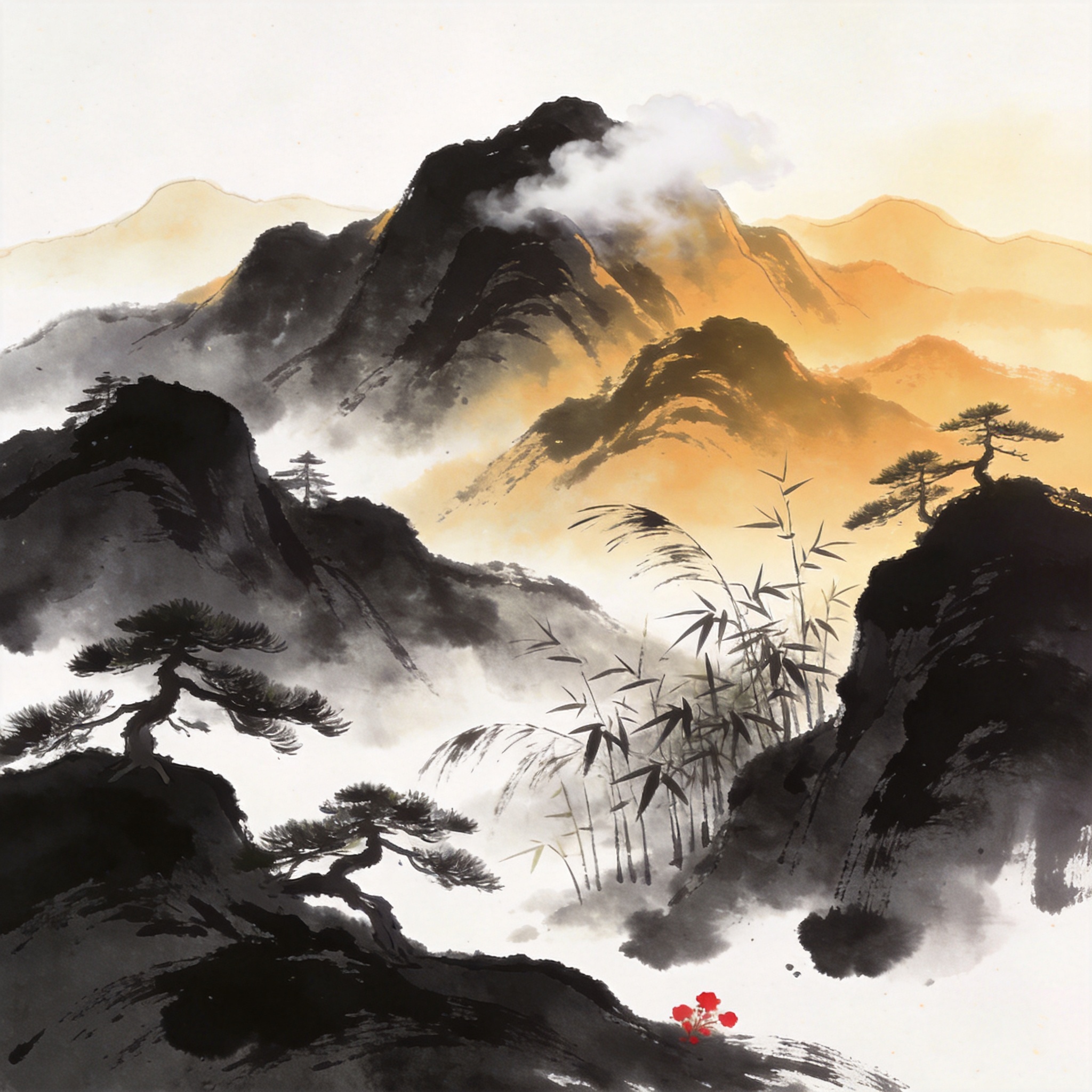国漫《雾山五行》重读：被夸成"打斗爽"的它，其实最值的是一股水墨劲