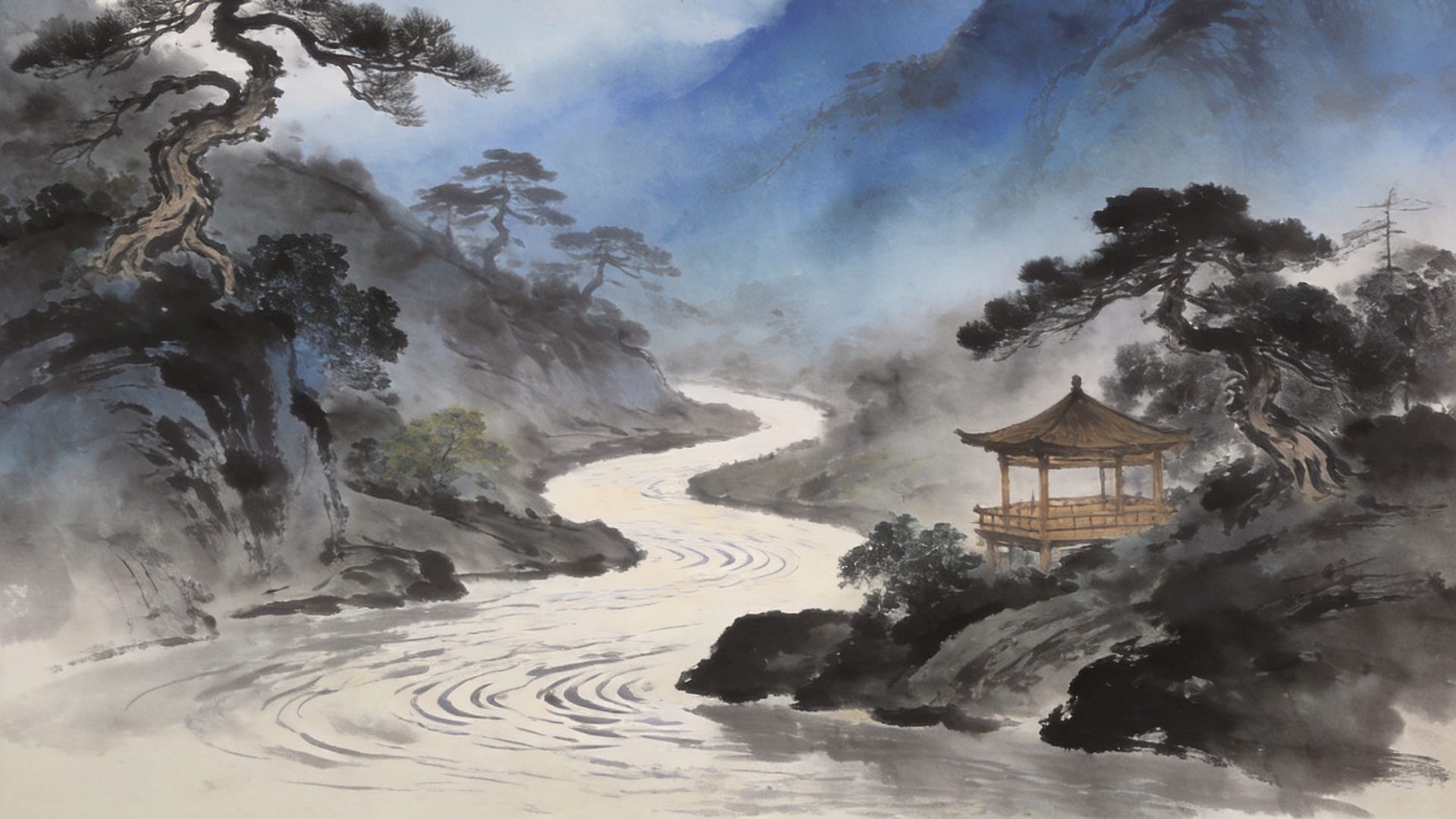 千峰叠嶂·雾