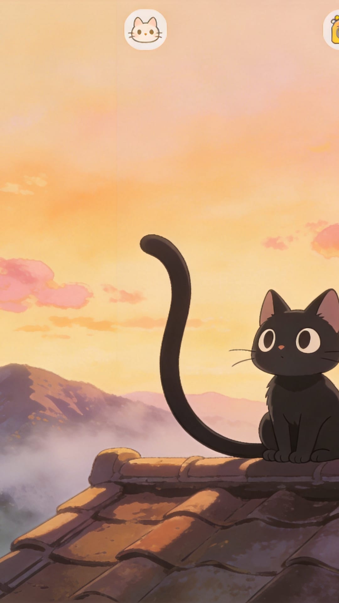 屋顶黑猫·憩
